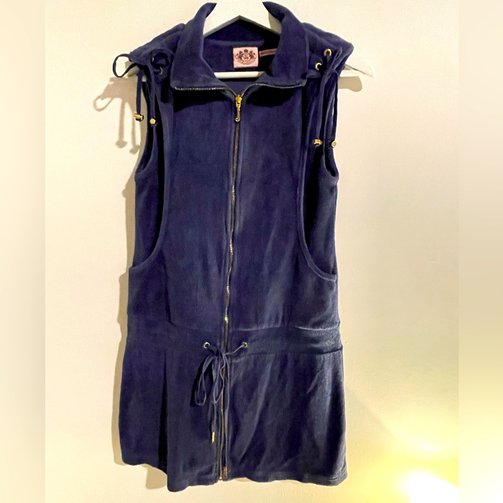 Juicy couture swim coverup with hood